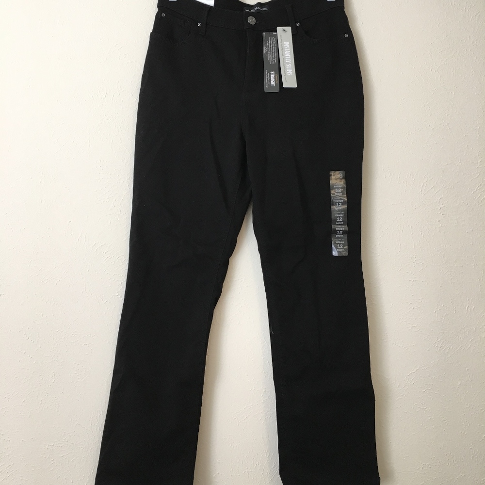 NWT Lee Instantly Slims Classic Fit Straight Jeans